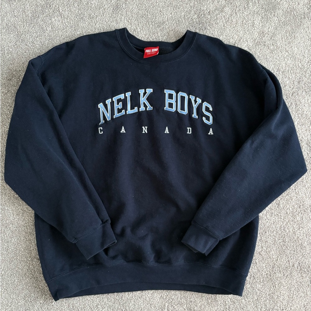 Nelk Boys Full Send Crewneck Hoodie (XL)